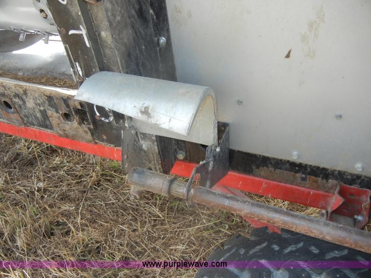 image for item D4389 AGCO 800 Series flex platform with trailer