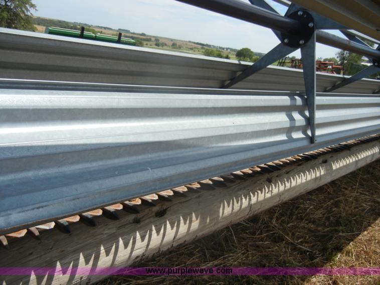 image for item D4390 Deutz Allis 24' rigid combine platform with trailer