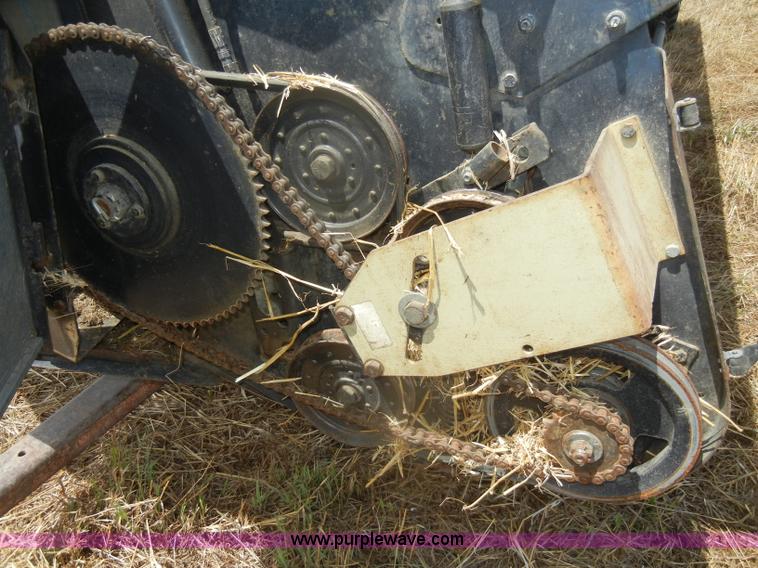 image for item D4390 Deutz Allis 24' rigid combine platform with trailer