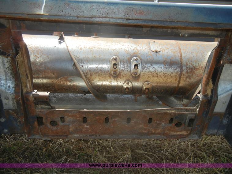 image for item D4390 Deutz Allis 24' rigid combine platform with trailer