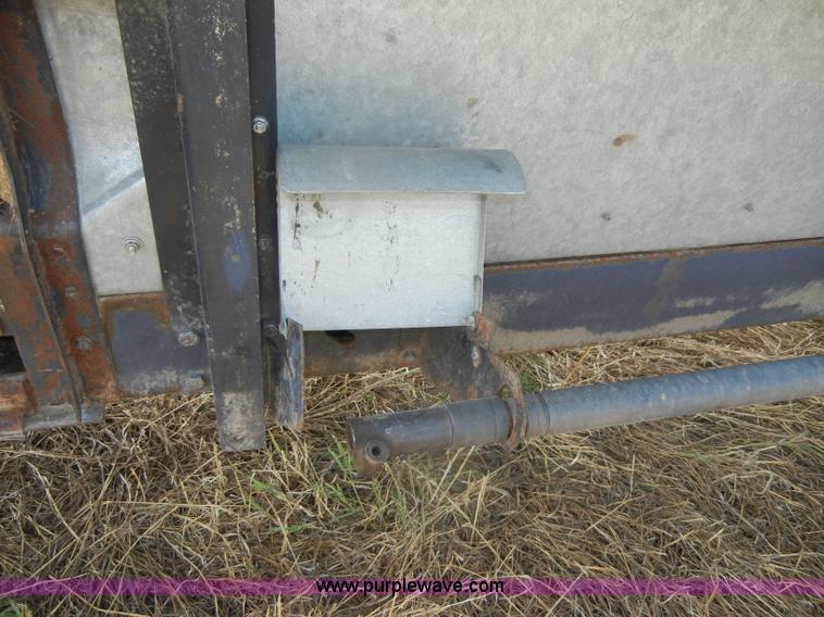 image for item D4390 Deutz Allis 24' rigid combine platform with trailer