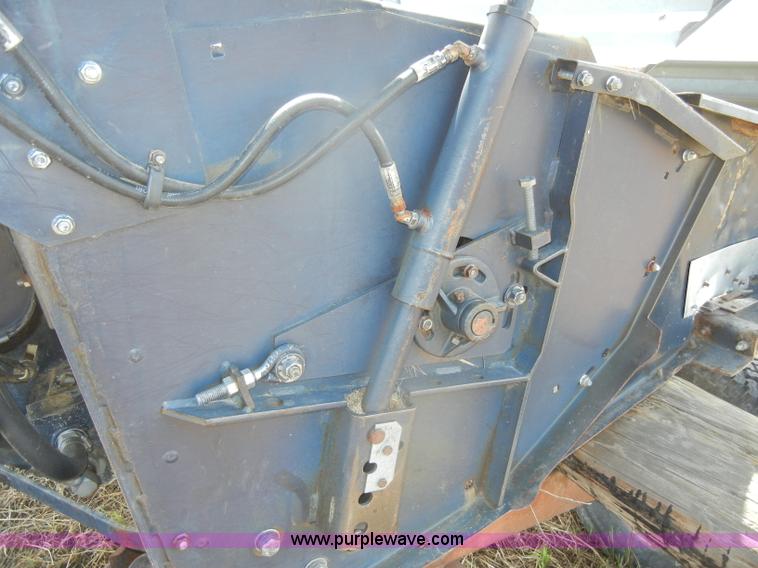 image for item D4390 Deutz Allis 24' rigid combine platform with trailer