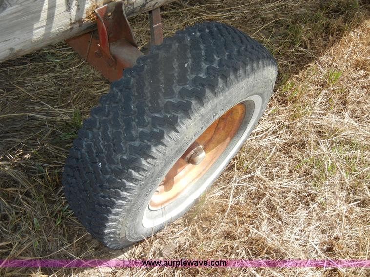 image for item D4390 Deutz Allis 24' rigid combine platform with trailer