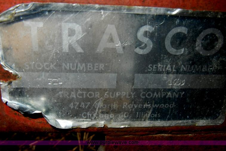 image for item D4390 Deutz Allis 24' rigid combine platform with trailer