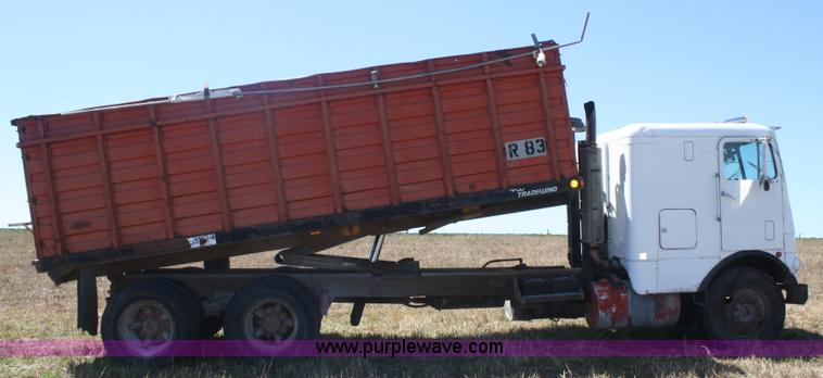 image for item D4394 1965 White Freightliner grain truck