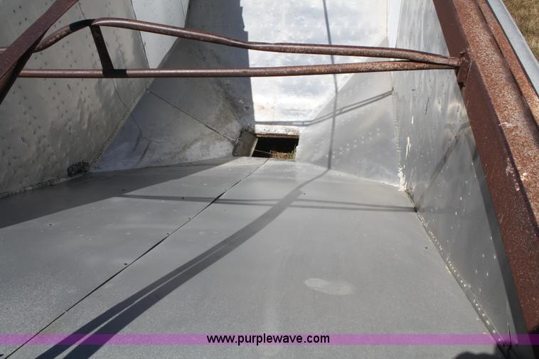 image for item D4499 1974 Cornhusker double hopper grain trailer