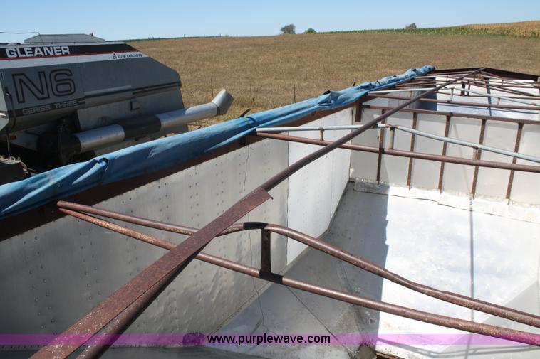 image for item D4499 1974 Cornhusker double hopper grain trailer