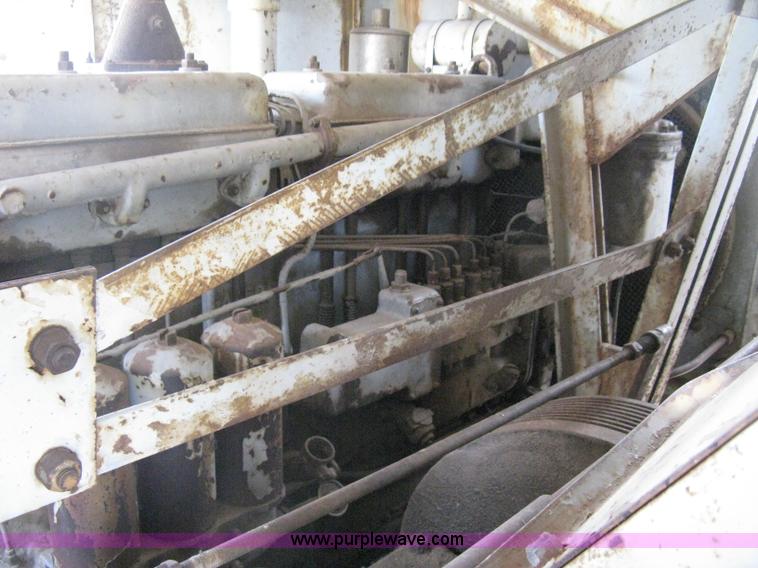 image for item A6493 P & H 655B drag-line lattice boom crane