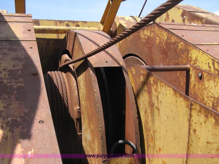 image for item A6493 P & H 655B drag-line lattice boom crane