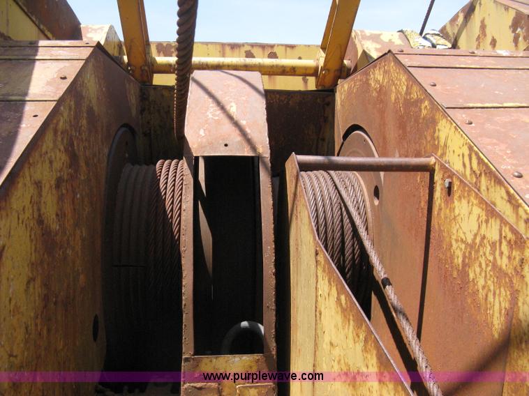 image for item A6493 P & H 655B drag-line lattice boom crane