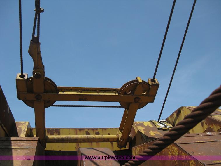 image for item A6493 P & H 655B drag-line lattice boom crane