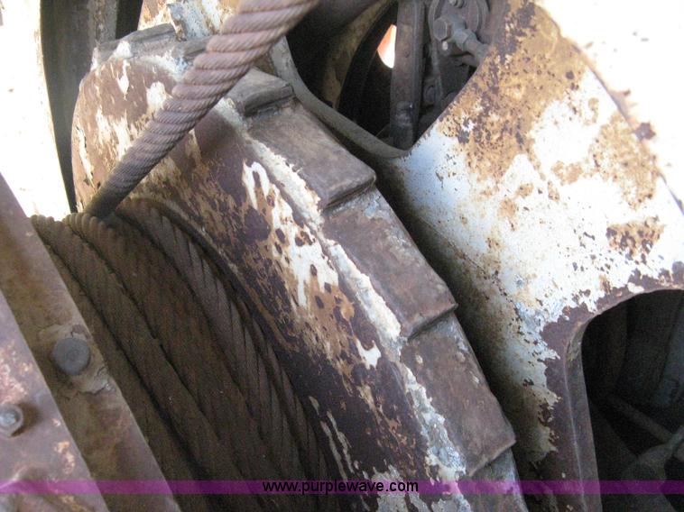 image for item A6493 P & H 655B drag-line lattice boom crane