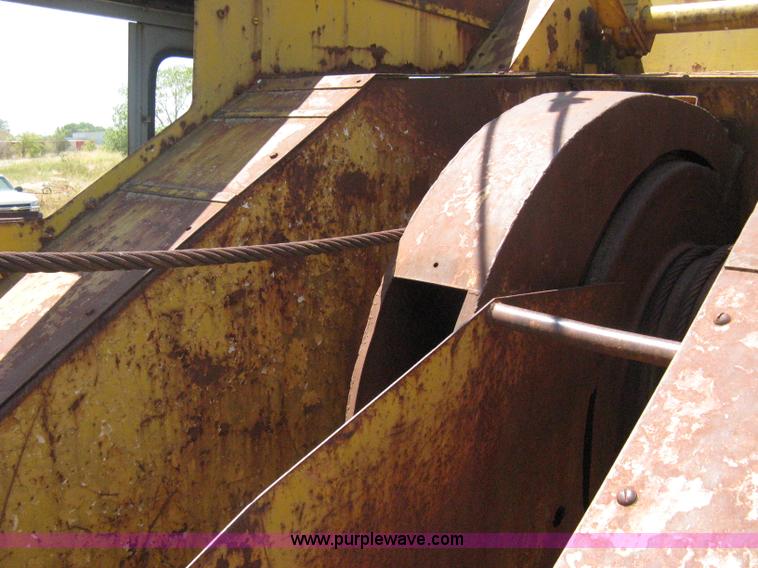 image for item A6493 P & H 655B drag-line lattice boom crane