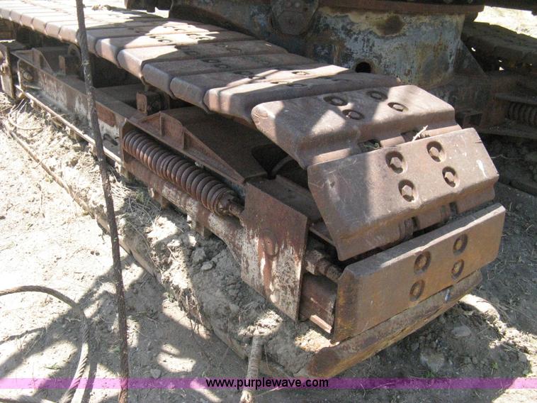 image for item A6493 P & H 655B drag-line lattice boom crane