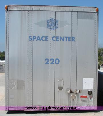 image for item B1459 1994 Wabash 48' aluminum storage container