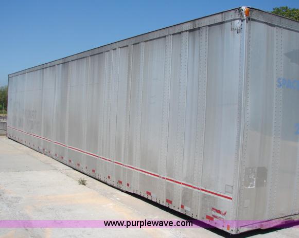 image for item B1459 1994 Wabash 48' aluminum storage container