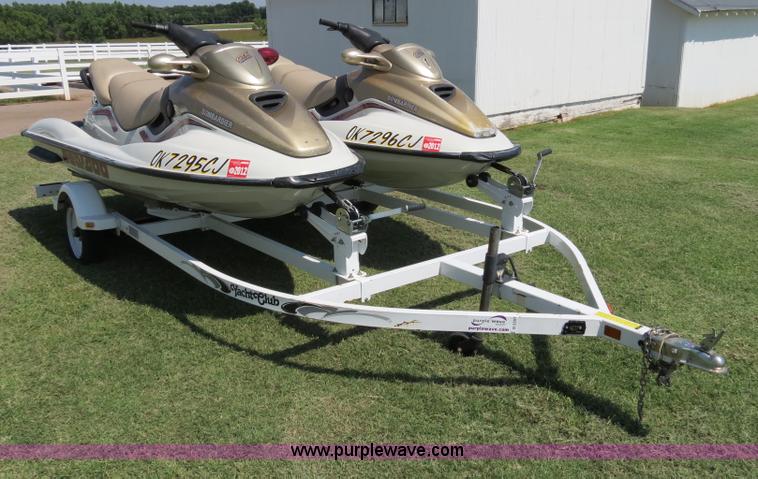 (2) 1999 Bombardier GTX RFI Sea-Doo jet skis with trailer ... 30 plug wiring diagram quotes 