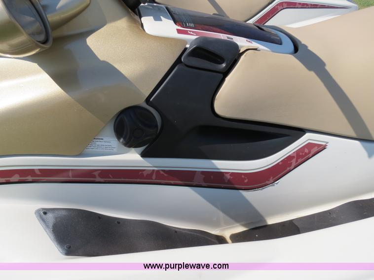 image for item B2391 (2) 1999 Bombardier GTX RFI Sea-Doo jet skis with trailer