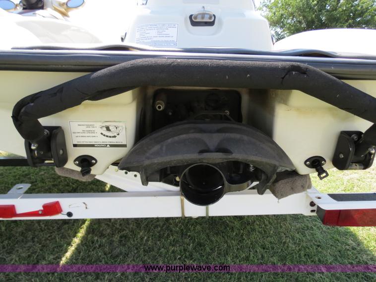 image for item B2391 (2) 1999 Bombardier GTX RFI Sea-Doo jet skis with trailer