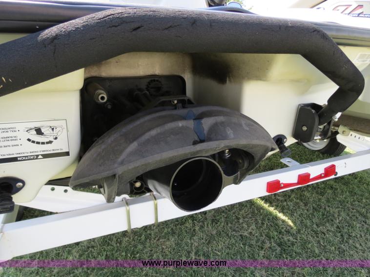 image for item B2391 (2) 1999 Bombardier GTX RFI Sea-Doo jet skis with trailer