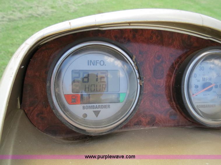 image for item B2391 (2) 1999 Bombardier GTX RFI Sea-Doo jet skis with trailer