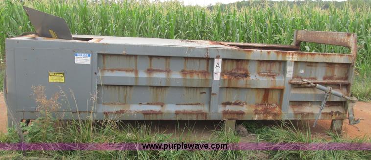 image for item B2782 2002 Wastequip 445HD trash compactor with power unit