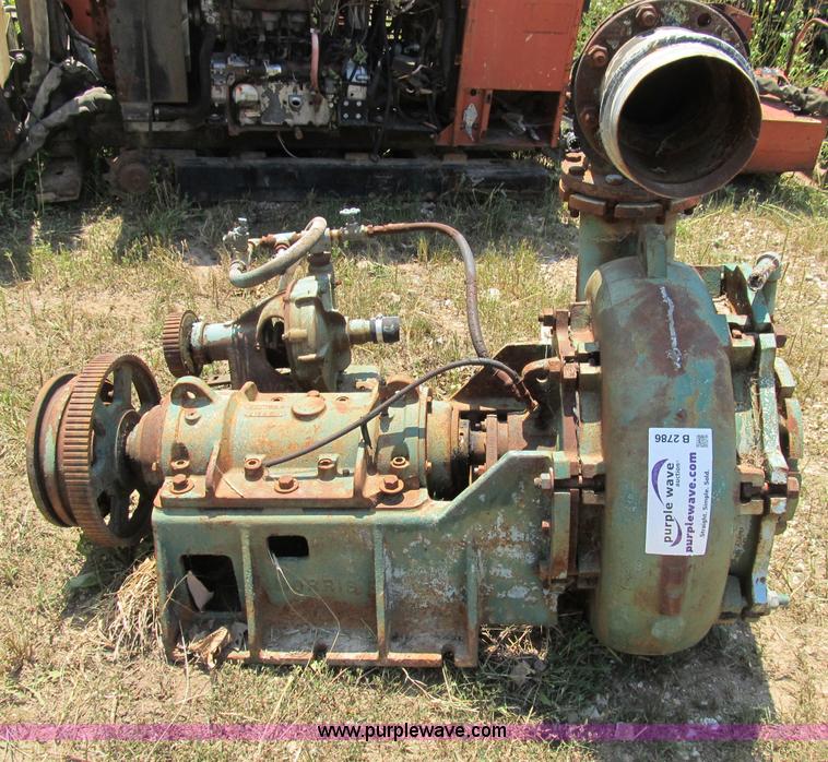 image for item B2786 Morris dredge pump