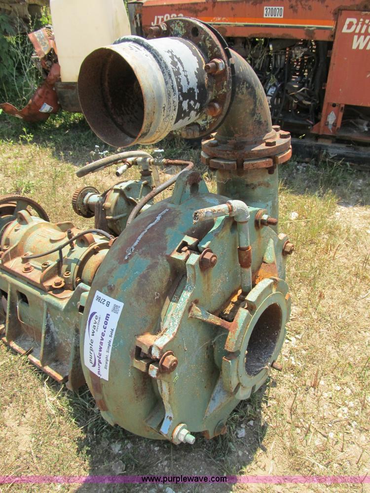 image for item B2786 Morris dredge pump