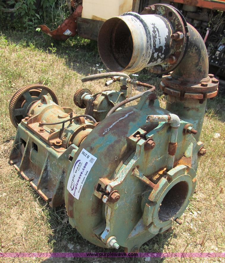image for item B2786 Morris dredge pump