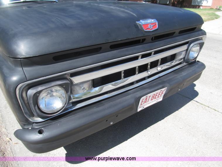image for item B5159 1962 Ford F100 Unibody Hot Rod pickup truck