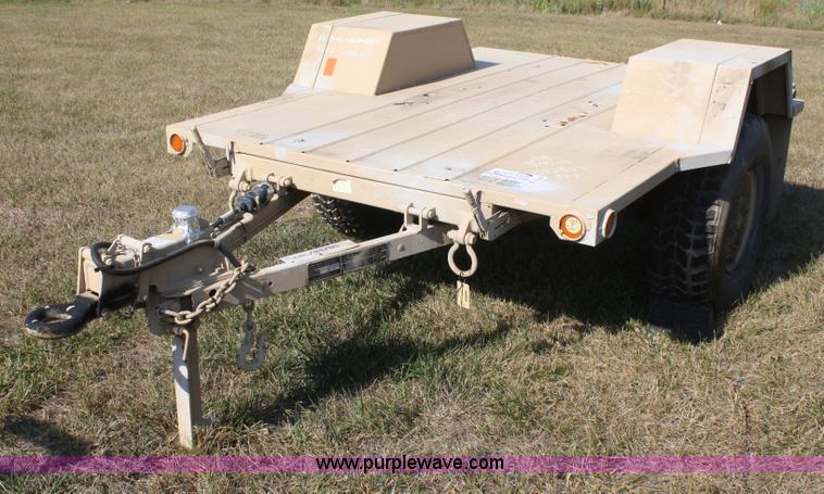 image for item B6937 1991 Kasel one ton army trailer