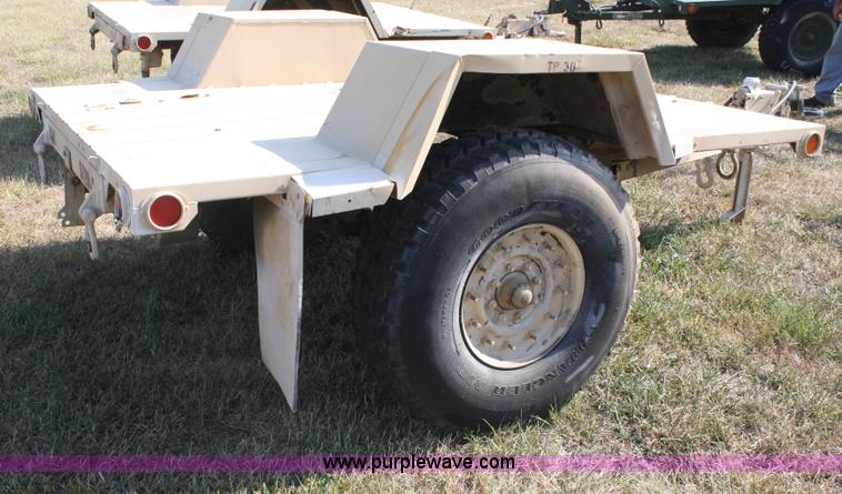 image for item B6937 1991 Kasel one ton army trailer
