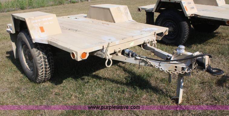 image for item B6937 1991 Kasel one ton army trailer