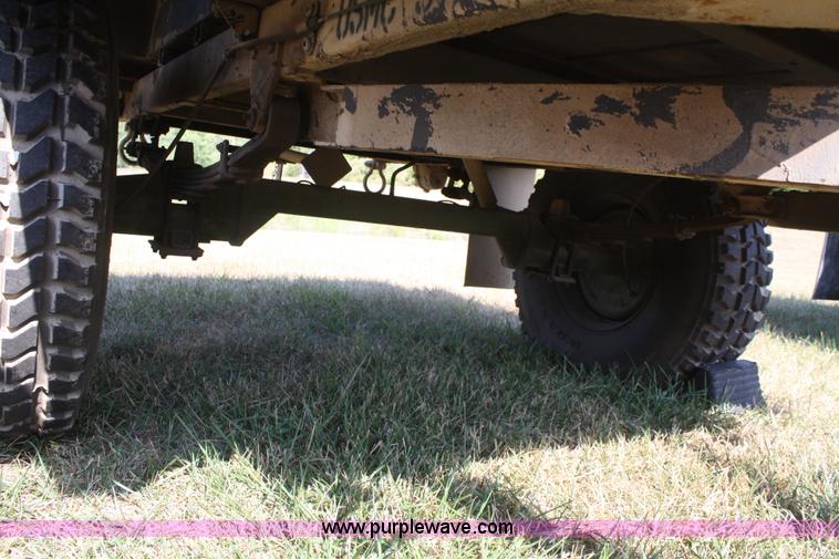 image for item B6937 1991 Kasel one ton army trailer