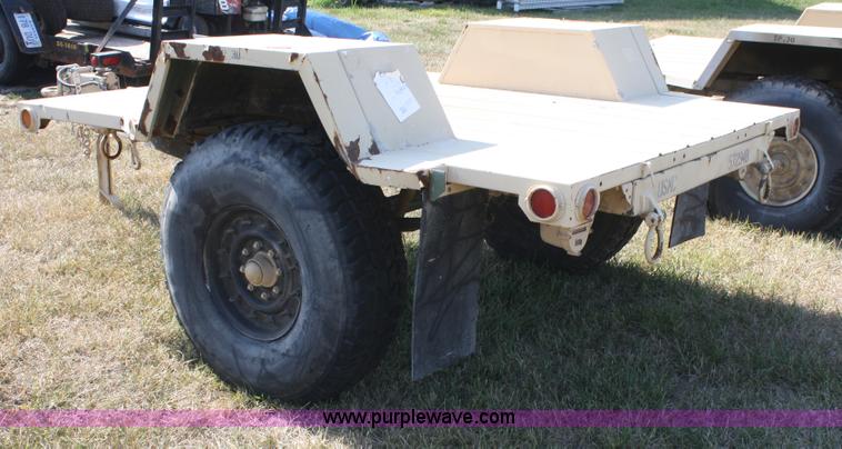 image for item B6938 1991 Kasel one ton army trailer