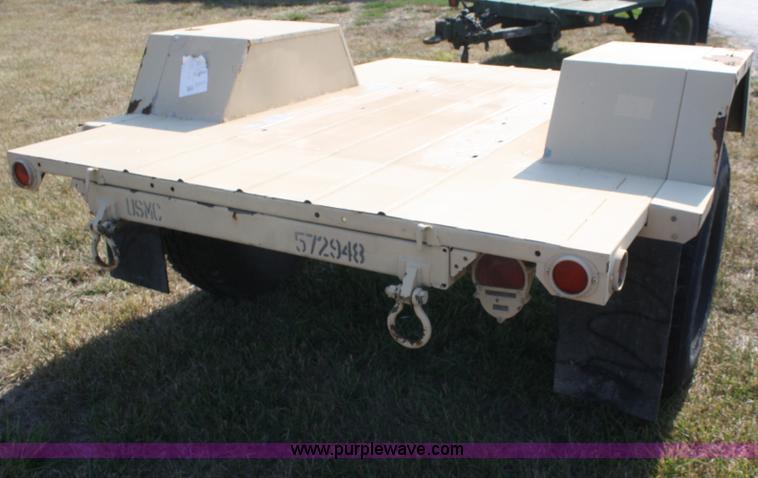 image for item B6938 1991 Kasel one ton army trailer