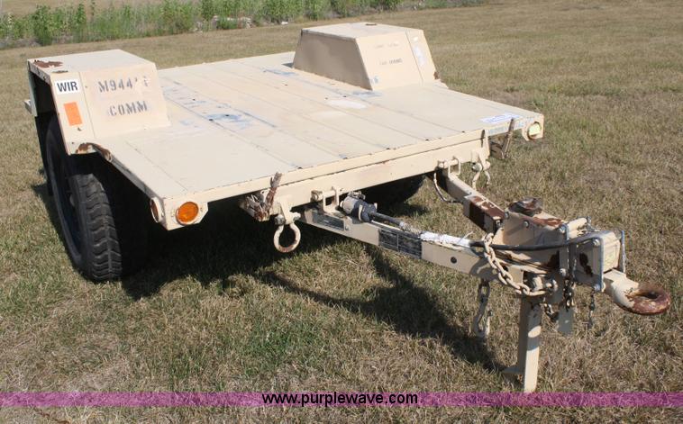 image for item B6938 1991 Kasel one ton army trailer