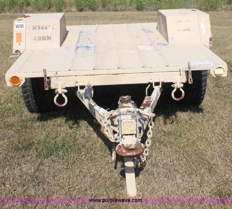 image for item B6938 1991 Kasel one ton army trailer