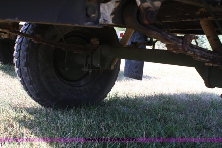image for item B6938 1991 Kasel one ton army trailer