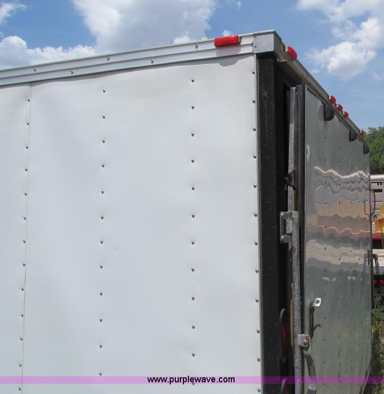 image for item B7342 2003 Pace 24' enclosed trailer