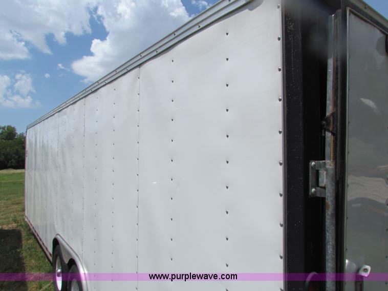 image for item B7342 2003 Pace 24' enclosed trailer