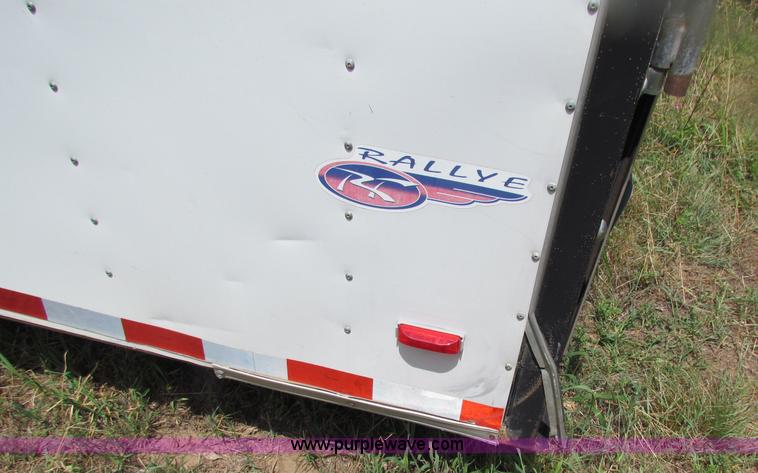 image for item B7342 2003 Pace 24' enclosed trailer