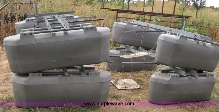 image for item B8042 (4) floating dock undercarriages