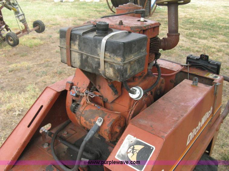 image for item B8047 Ditch Witch 1420WE walk behind trencher
