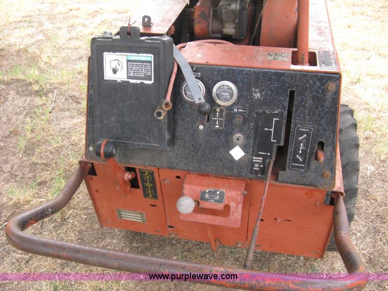 image for item B8047 Ditch Witch 1420WE walk behind trencher