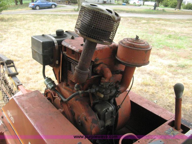 image for item B8047 Ditch Witch 1420WE walk behind trencher