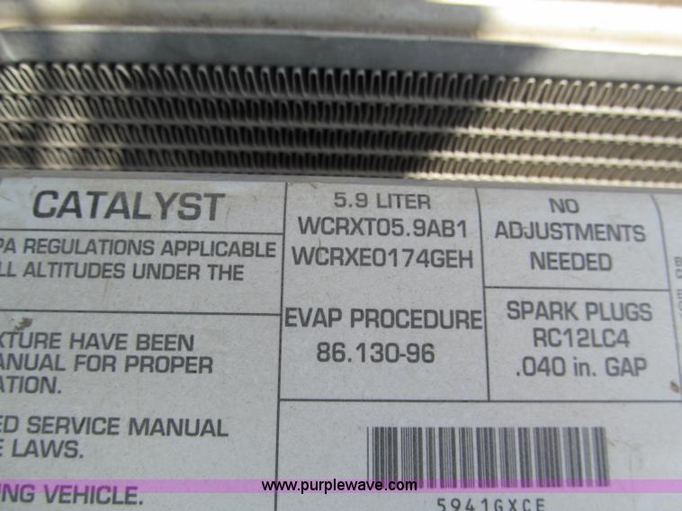 image for item C2404 1998 Dodge Ram 2500 pickup truck