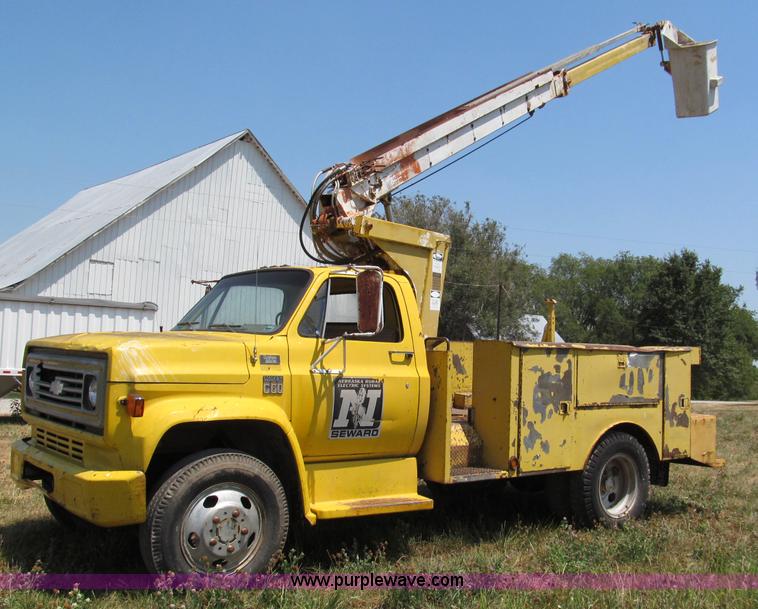 image for item C2434 1979 Chevrolet C60 Custom Deluxe bucket truck