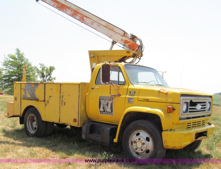 image for item C2434 1979 Chevrolet C60 Custom Deluxe bucket truck