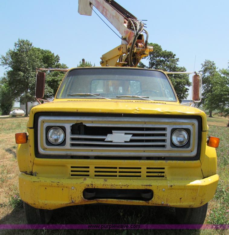 image for item C2434 1979 Chevrolet C60 Custom Deluxe bucket truck
